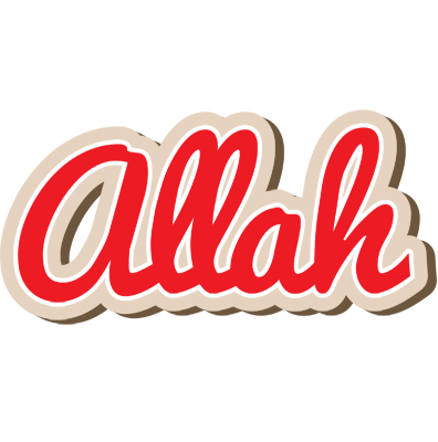 Allah chocolate logo