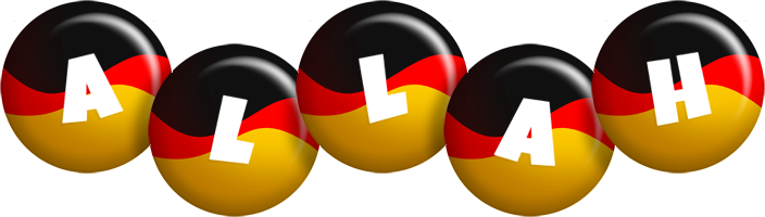 Allah german logo