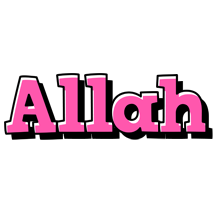 Allah girlish logo