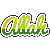 Allah golfing logo