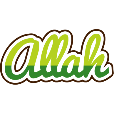 Allah golfing logo