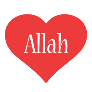 Allah love logo