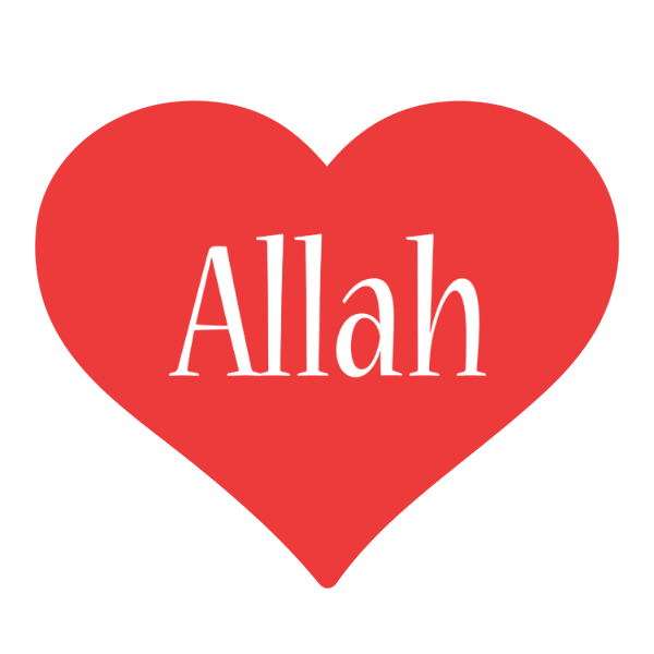 Allah love logo