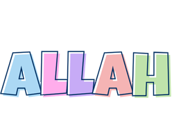 Allah pastel logo