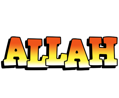 Allah sunset logo
