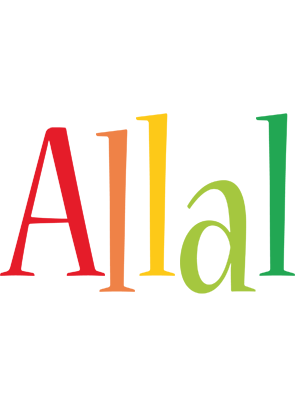 Allal birthday logo