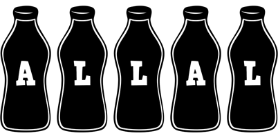 Allal bottle logo