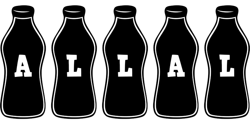 Allal bottle logo