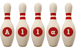 Allal bowling-pin logo