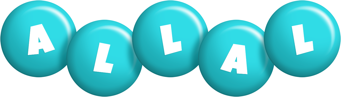 Allal candy-azur logo