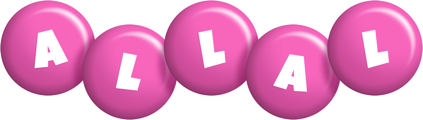 Allal candy-pink logo