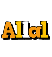 Allal cartoon logo