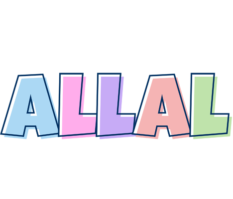 Allal pastel logo