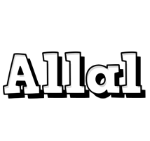 Allal snowing logo