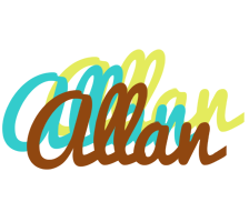 Allan cupcake logo
