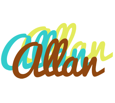 Allan cupcake logo