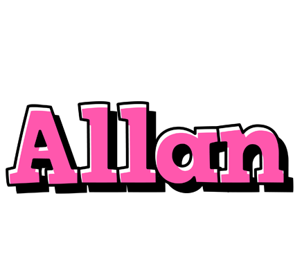 Allan girlish logo