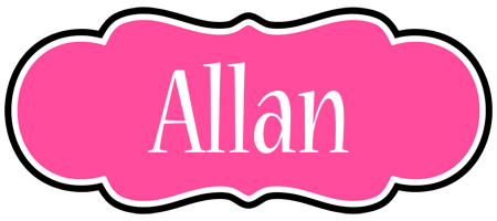 Allan invitation logo
