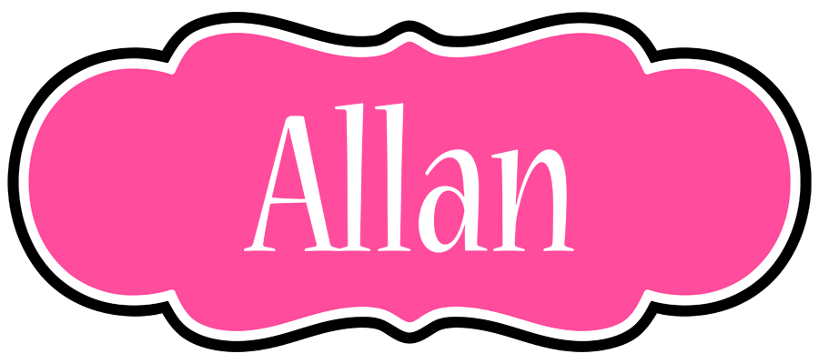 Allan invitation logo