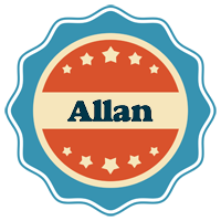 Allan labels logo