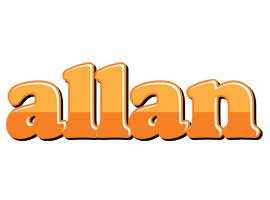 Allan orange logo