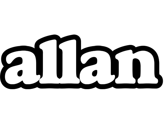 Allan panda logo