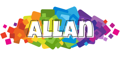 Allan pixels logo