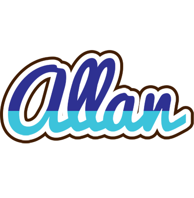 Allan raining logo