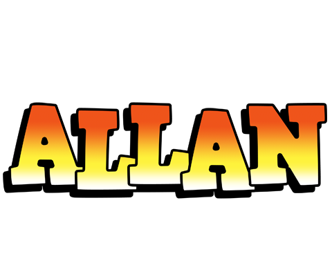 Allan sunset logo