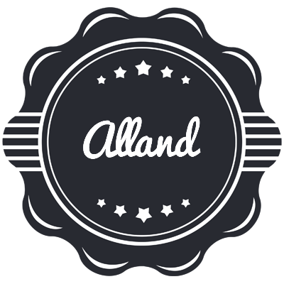 Alland badge logo