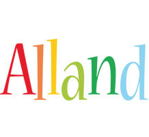 Alland birthday logo