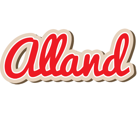 Alland chocolate logo