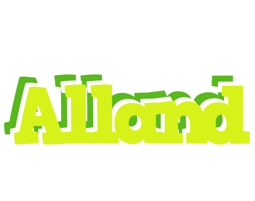 Alland citrus logo
