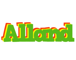 Alland crocodile logo