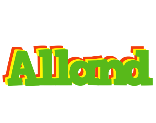 Alland crocodile logo