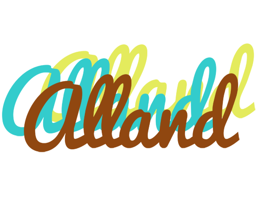 Alland cupcake logo
