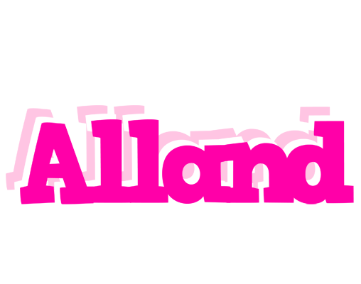 Alland dancing logo