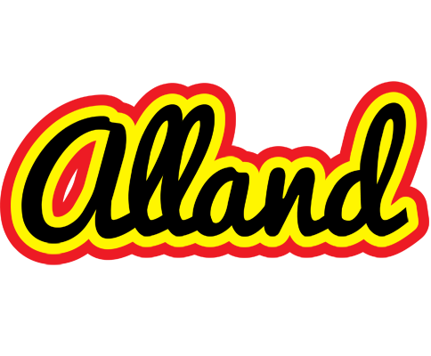 Alland flaming logo