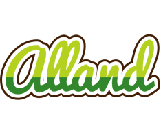 Alland golfing logo