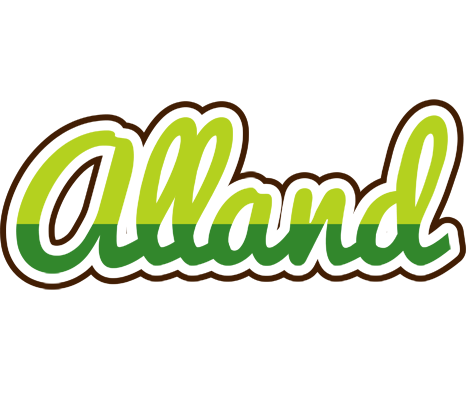 Alland golfing logo