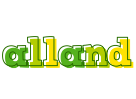 Alland juice logo