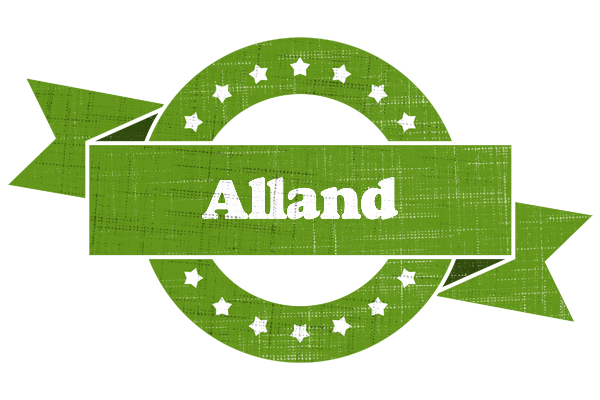 Alland natural logo