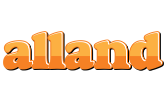 Alland orange logo