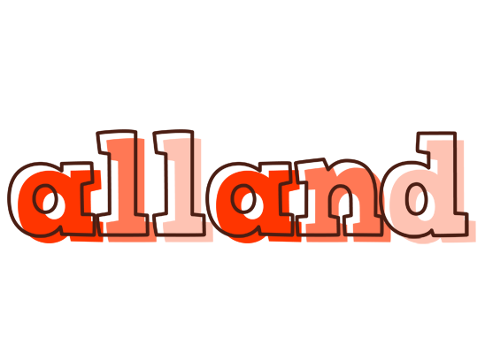 Alland paint logo