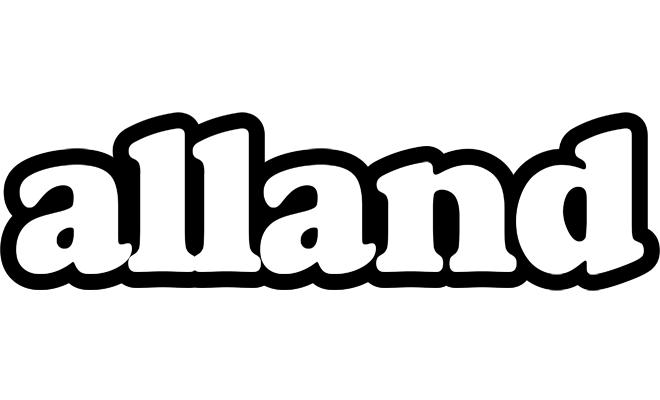 Alland panda logo