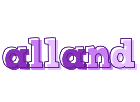 Alland sensual logo