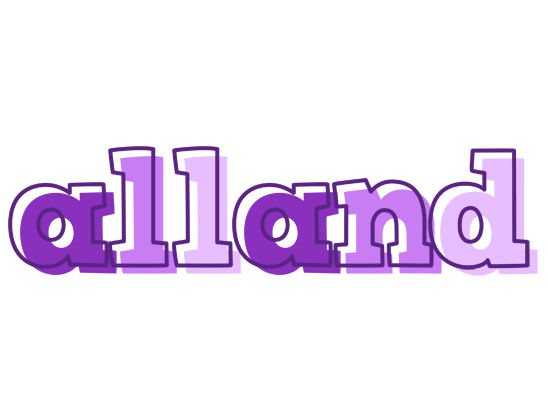 Alland sensual logo