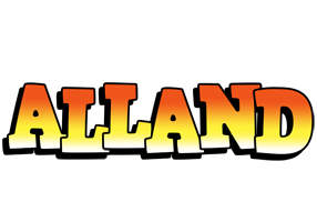 Alland sunset logo