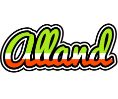 Alland superfun logo