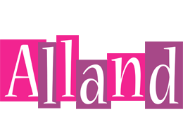 Alland whine logo